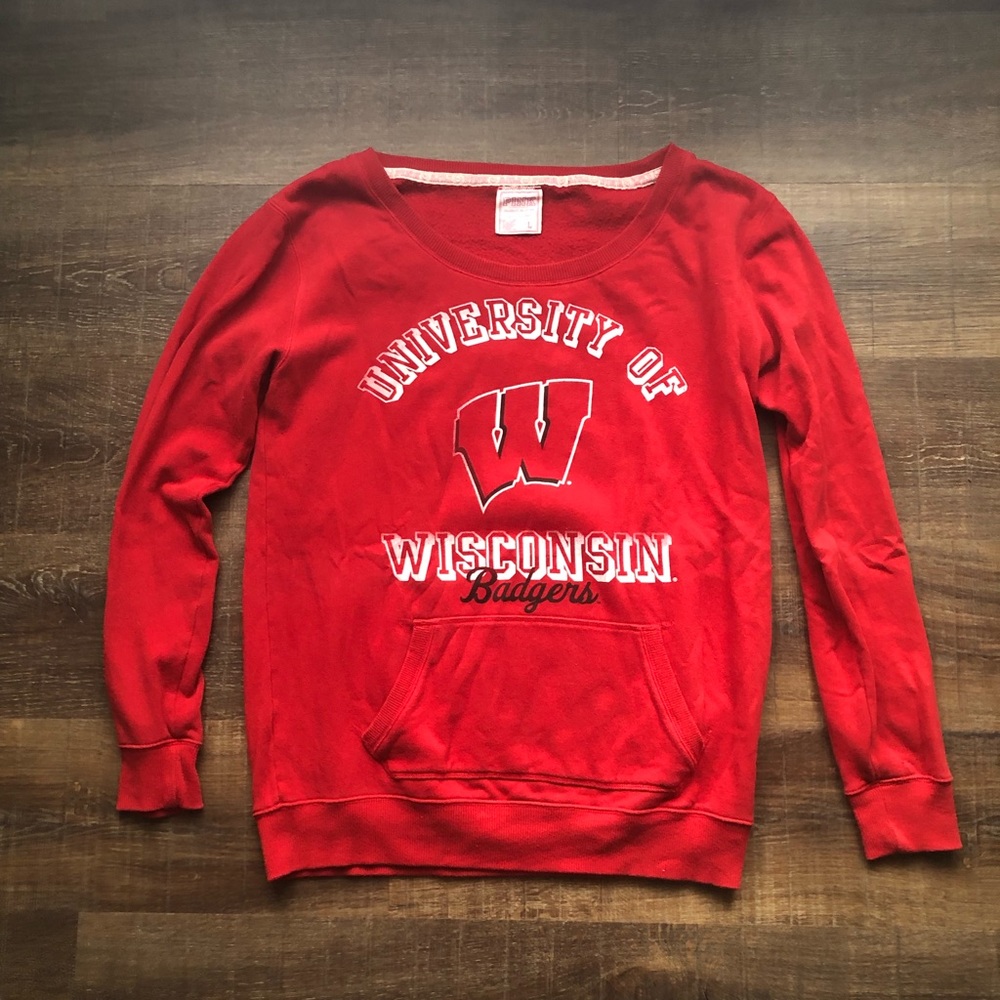 Victoria’s Secret Pink Wisconsin Badger sweatshirt
